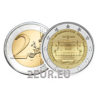 Grèce 2 euros UNC 2024 - 50e anniversaire du rétablissement de la démocratie en Grèce