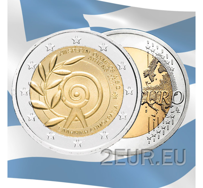 Grèce 2 euros UNC 2011 - Special Olympics