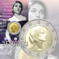 Grèce 2 euros BU 2023 - 100e anniversaire de la naissance de Maria Callas