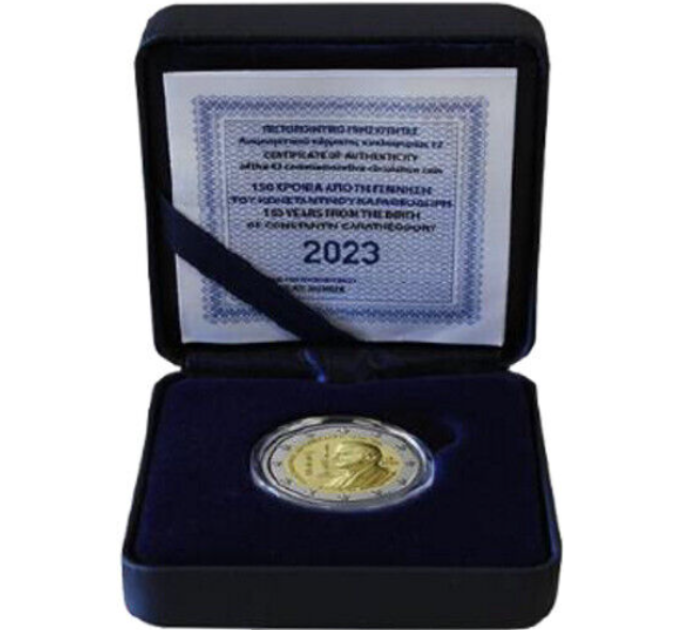 Grèce 2 euros Proof 2023 - 150e anniversaire de la naissance de Constantin Caratheodory