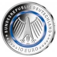 Allemagne 10 euros UNC 2024 - Au service de la société - Police