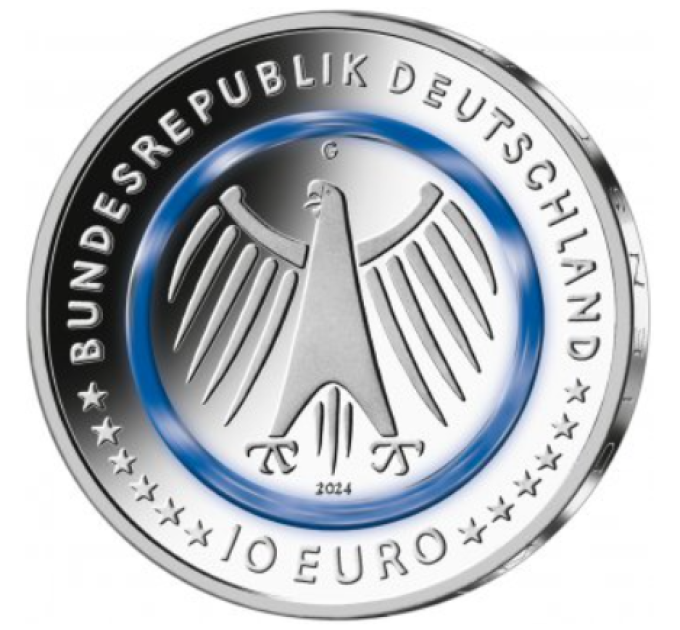 Allemagne 10 euros UNC 2024 - Au service de la société - Police