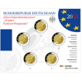 Allemagne 2 Coffret Euros BU 2022 - 35 ans d'Erasmus - ADFGJ