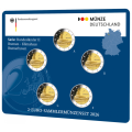 Allemagne 2 Coffret Euros BU 2026 - Bremen - ADFGJ