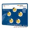 Allemagne 2 Coffret Euros BU 2025 - SARRE - ADFGJ