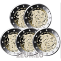 Allemagne 2 euros UNC 2024 - 175 ans de la Constitution de l'église Saint-Paul - ADFGJ