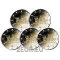 Allemagne 2 euros UNC 2025 - 35 ans d'unité allemande - ADFGJ