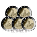 Allemagne 2 euros UNC 2022 - Thuringe - Château de Wartburg - ADFGJ