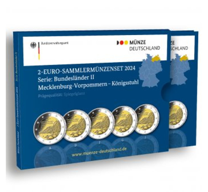 Allemagne 2 euros BE 2024 - Mecklembourg-Poméranie-Occidentale