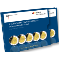 Allemagne 2 euros BE 2025 - 35 ans d'unité allemande