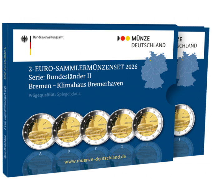 Allemagne 2 euros BE 2026 - Bremen
