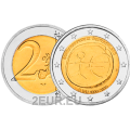 Allemagne 2 euros UNC 2009 - 10 Ans Euro - J - Hambourg
