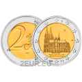 Allemagne 2 euros UNC 2011 - Rhénanie du Nord Westphalie - G - Karlsruhe