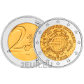 Allemagne 2 euros UNC 2012 - 10 Years of Euro Cash - A - Berlin
