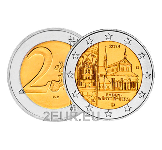 Allemagne 2 euros UNC 2013 - Bade Wurtemberg - J - Hambourg