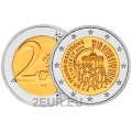Allemagne 2 euros UNC 2015 - 25 ans de l'unité allemande - J - Hambourg