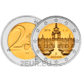 Allemagne 2 euros UNC 2016 - Palais Zwinger à Dresde - D - Munich