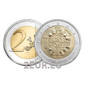 Allemagne 2 euros UNC 2023 - 1275e anniversaire de la naissance de Charlemagne - G - Karlsruhe