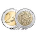Allemagne 2 euros UNC 2023 - 1275e anniversaire de la naissance de Charlemagne - J - Hambourg