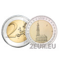 Allemagne 2 euros UNC 2008 - J - Hambourg