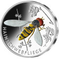 Allemagne 5 euros UNC 2024 - Le monde merveilleux des insectes - Hoverfly du bosquet