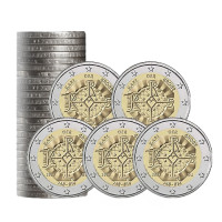 Allemagne 2 euros rouler UNC 2023 - 1275e anniversaire de la naissance de Charlemagne - ADFGJ