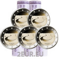 Allemagne 2 euros rouler UNC 2025 - SARRE - ADFGJ