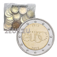 Irlande 2 euros rouleau 2023 – 50 ans d’adhésion de l’Irlande à l’Union européenne