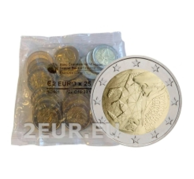 Irlande 2 euros rouleau 2022 - 35 ans d'Erasmus