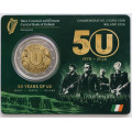 Irlande 2 euros BU 2026 - 50e anniversaire de U2