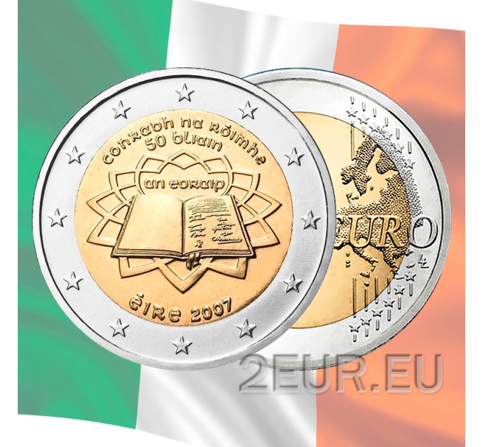 Irlande 2 euros UNC 2007 - Traité de Rome