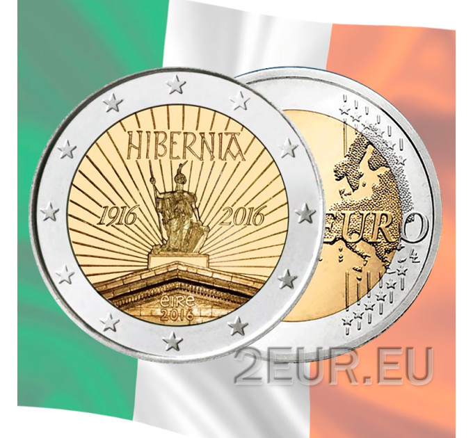 Irlande 2 euros UNC 2016 - Proclamation de la République d'Irlande