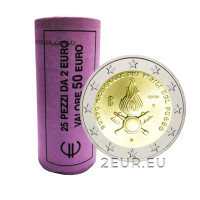 Italie 2 euros UNC rouleau 2020 - 80ème Anniversaire du Corps National des Pompiers