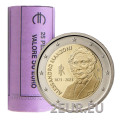 Italie 2 euros UNC rouleau 2023 - 150e anniversaire de la mort d'Alessandro Manzoni