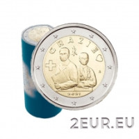 Italie 2 euros UNC rouleau 2021 - Merci – Professions médicales