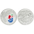 Italie 5 euros Argent BU 2021 - CHAMPIONNATS DU MONDE DE SKI ALPIN