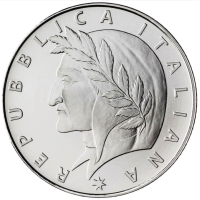 Italie 5 euros Argent PROOF 2021 - 700e anniversaire de la mort de Dante Alighieri
