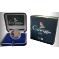 Italie 5 euros Argent PROOF 2021 - 450e anniversaire de la naissance de Caravage