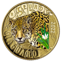 Italie 5 euros PROOF 2022 - Animaux en voie de disparition - Le jaguar