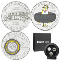 Italie 5 euros Argent BU 2022 - 150 ans de Pirelli - Triptyque