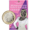 Italie 5 euros BU 2023 - Série Grands Artistes Italiens - Raffaella Carrà