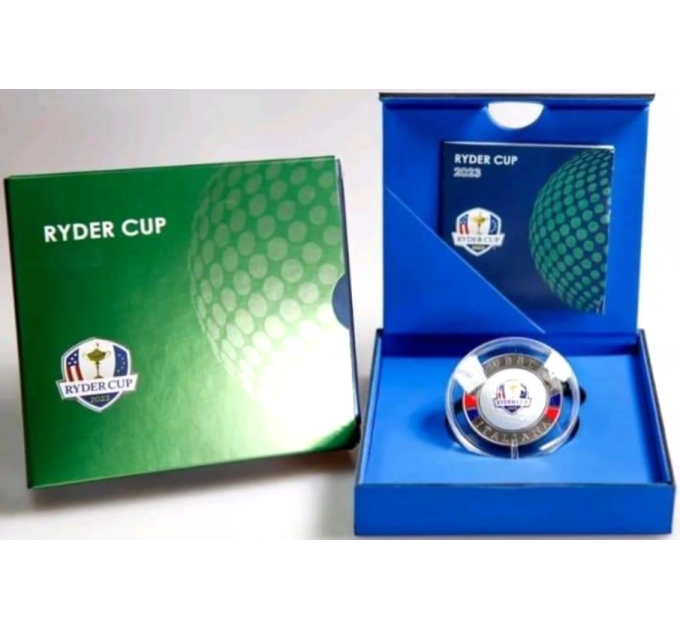 Italie 5 euros Argent BU 2023 - Ryder Cup - Rome