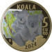 Italie 5 euros PROOF 2024 - Animaux en voie de disparition - Koala