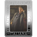 Italie 5 euros Argent PROOF 2024 - 100 ans depuis la mort de Giacomo Puccini