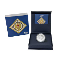 Italie 3 euros Argent BU 2025 - 120e anniversaire de la fondation de l'ACI - Automobile Club d'Italie