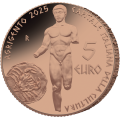 Italie 5 euros BU 2025 - Capitales culturelles italiennes - Agrigento