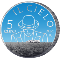 Italie 5 euro BU 2025 - Chansons italiennes – The Sky de Renato Zero