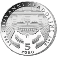Italie 5 euro BE 2025 - 100e anniversaire de la naissance de Giovanni Spadolini
