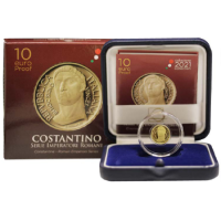 Italie 10 euros or BE 2021 - Série Empereurs Romains - Constantin