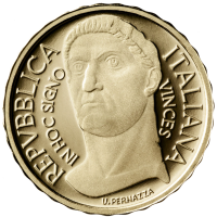Italie 10 euros or BE 2021 - Série Empereurs Romains - Constantin